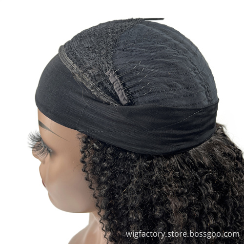 Human Straight Hair Wig Remy,Brazilian Cheap Headband Wig Virgin Hair Glueless10-30Inch,Wholesale Headband Wig For Black Women